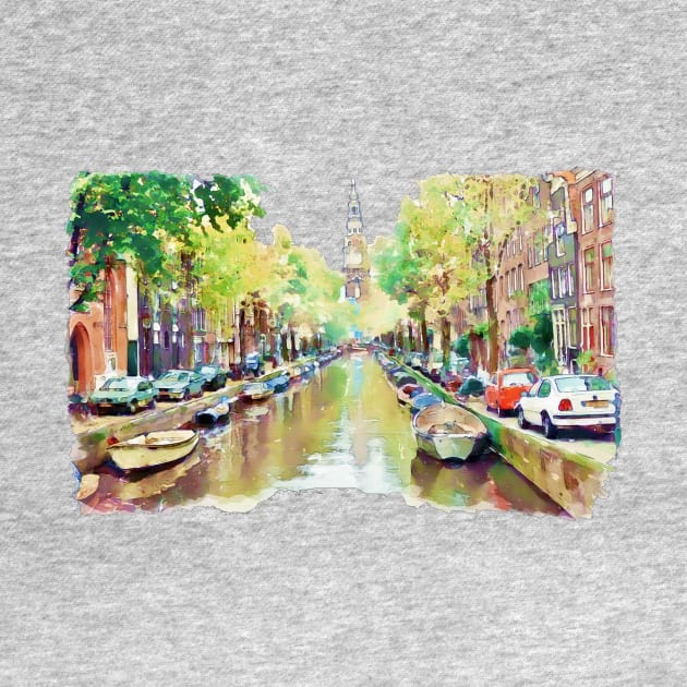 Amsterdam Canal 2 by Marian Voicu